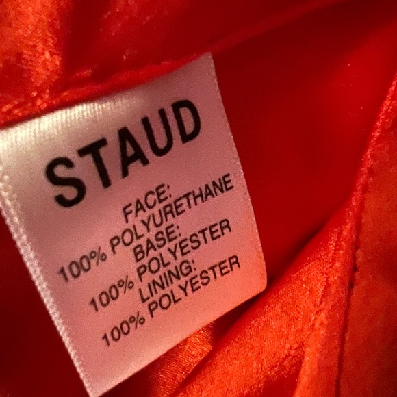 NWT STAUD ALICE CROPPED CORSET STYLE TOP. Size 6 - Picture 6 of 10